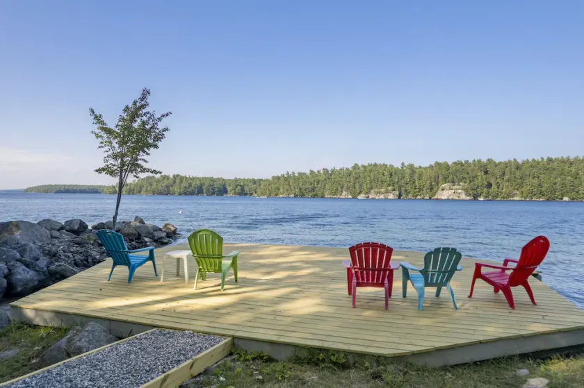 Frye Island Waterfront Retreat with Spectacular Frye’s Leap Views - Image 1