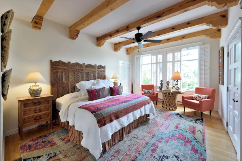 BOUTIQUE HOTEL - King deluxe Room with Terrace 1/2 mi. from Santa Fe Plaza - Image 1