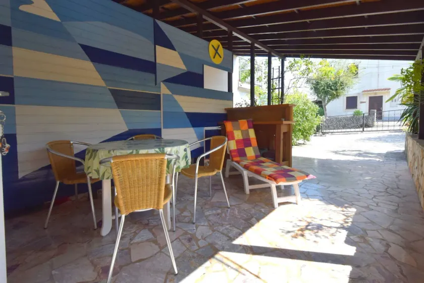 Apartamento-estudio con una terraza Vantacici, Krk (AS-20416-a) - Image 1