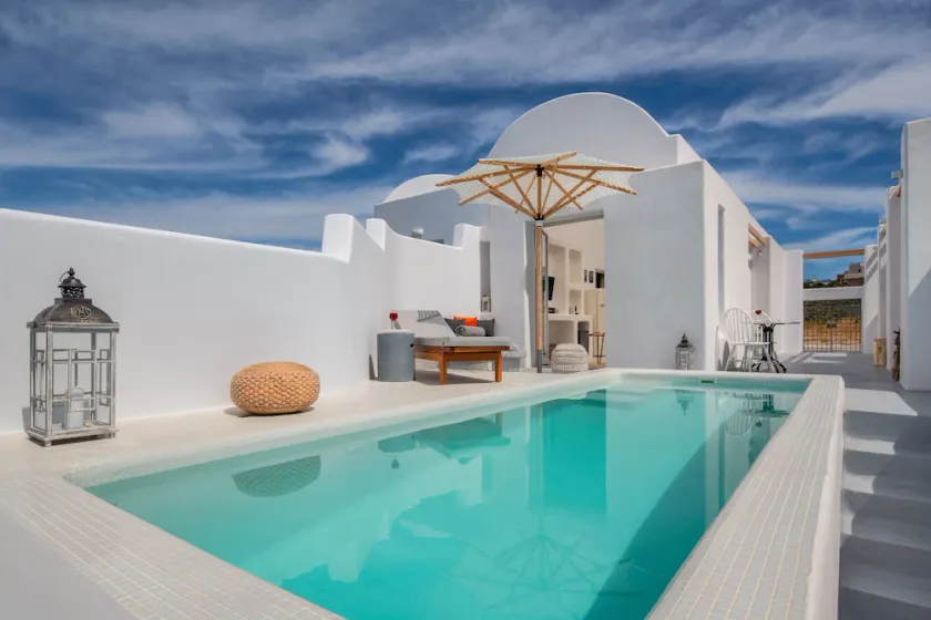 Megalochori 1-Bed Villa Sleeps 3 Pool & Parking - Image 1