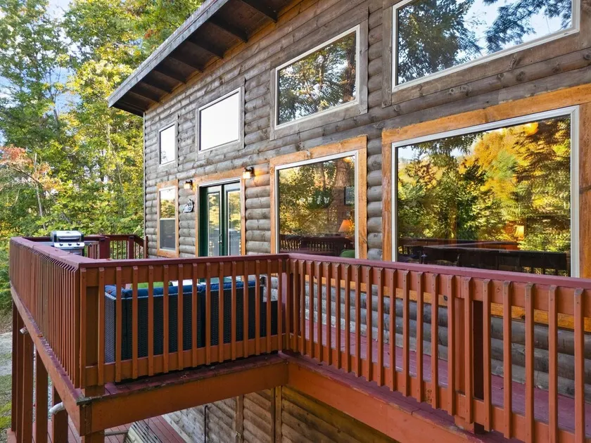Lake Cabin with Breathtaking Lake View & Private Dock. Hot Tub.Pool Table. Wi-Fi - Image 1