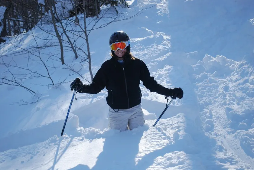 Spacious ski-in, ski-out 2-BR Jay Peak Village Condo, right on trail. A/C incl.! - Image 1