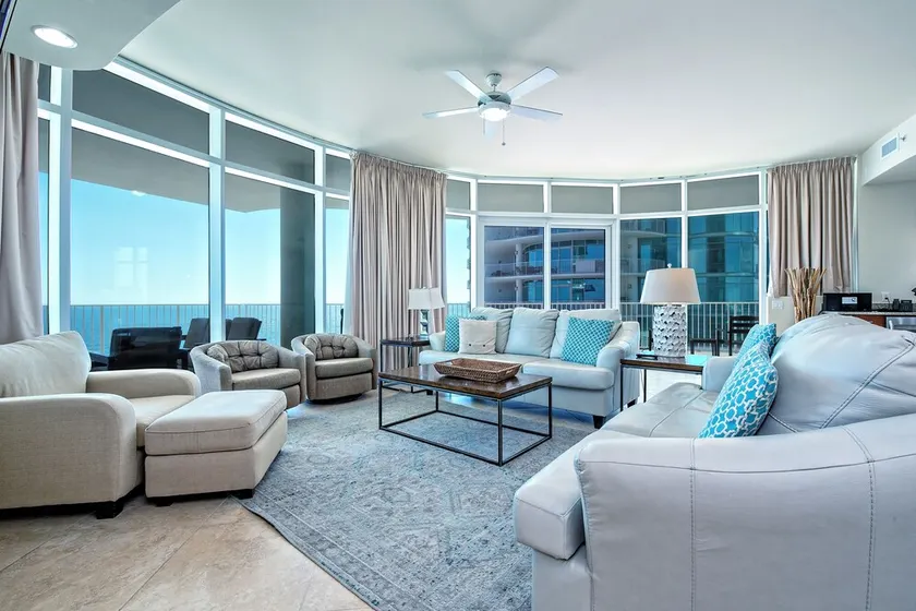 Low FLoor Corner Wohnung ~ Schlafmöglichkeiten für 14 ~ Turquoise Place 709C ~ Lazy River ~ Balkon Whirlpool / Grill - Image 1