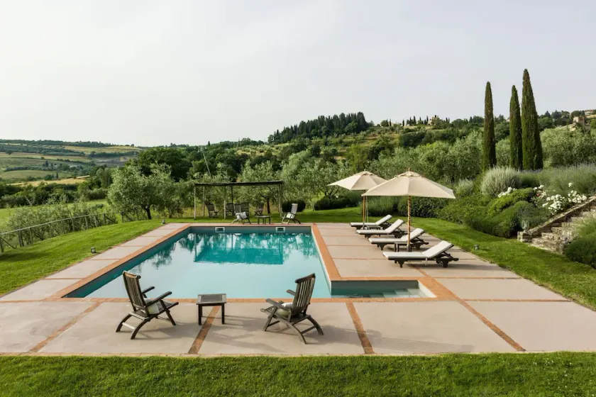 Villa Danilo - Luxus-Ferienvilla mit privatem Pool in San Casciano dei Bagni, Orcia-Tal, Toskana - Image 1