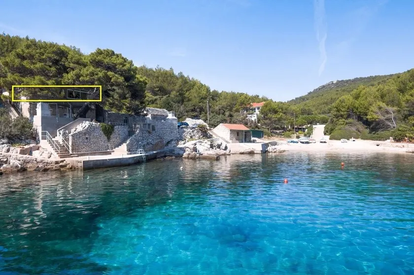 Apartment in Karbuni with Seaview, Balcony, Air condition (217-2) - Image 1