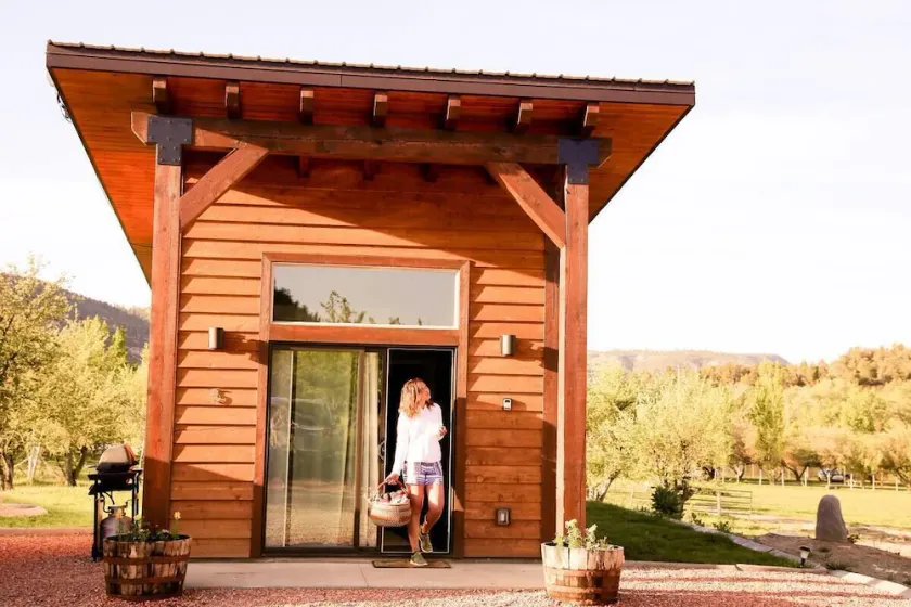 Apple Hollow Tiny House # 4 Zion / Bryce Tiny House im Apfelgarten! Schlaf 4 - Image 1