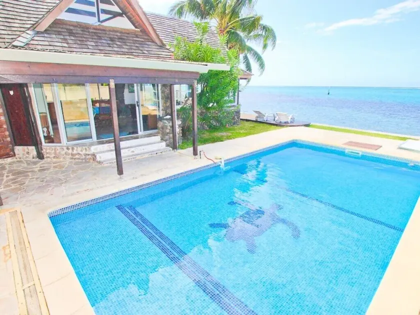 LAGOON POOL HOME WITH PRIVATE POOL MAHAREPA Moorea - Image 1