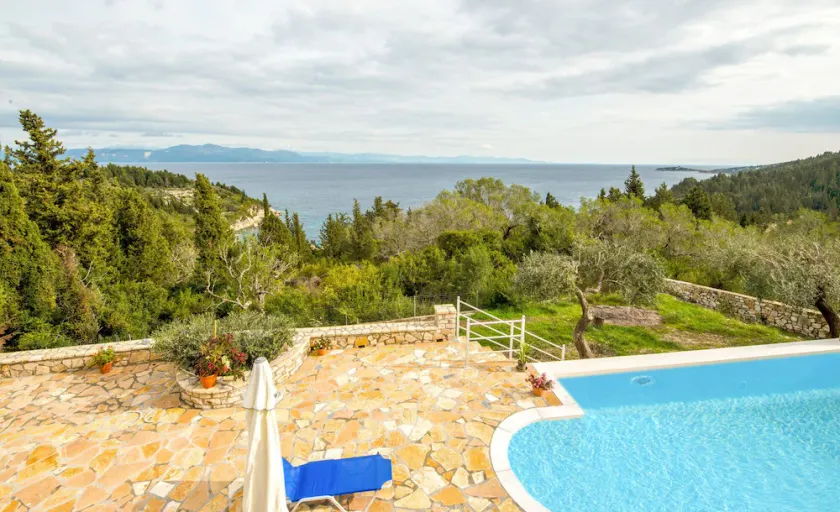 Private Pool, Walk to Beach, Stunning Sea View, A/C, WiFi - Image 1