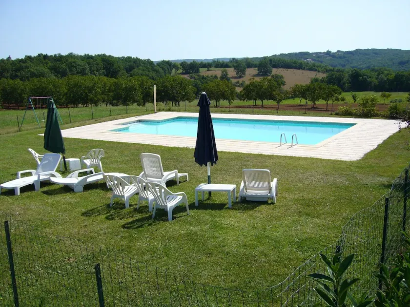 Beautiful view of the countryside house 8 pers pool Wifi near Sarlat - Image 1