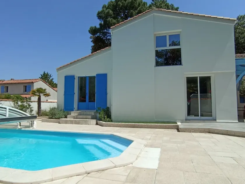 Villa la Palmyre med privat opvarmet pool. - Image 1