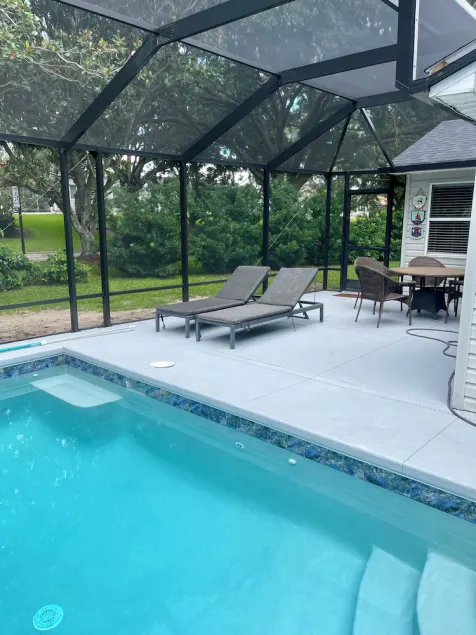Private heated in-ground pool oasis with golf cart in Rio Grande! - Image 1