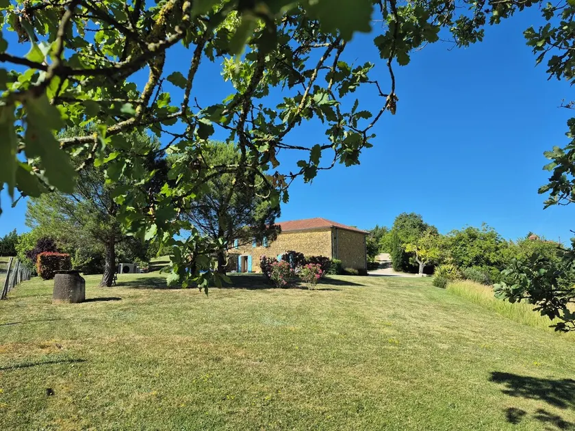 Fattoria adatta alle famiglie con piscina privata e vista panoramica su Gers. - Image 1