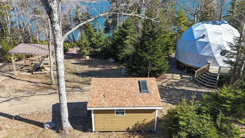 2-Acre DOME + Tiny House Cabin on OCEAN - Image 1
