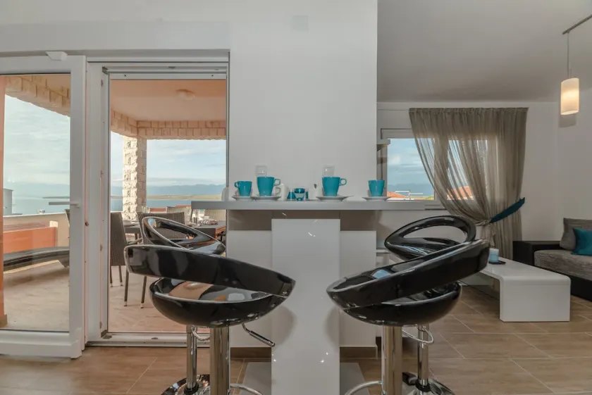 Two bedroom apartment with balcony and sea view Vir (A-18546-c) - Image 1