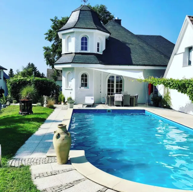 Appartamento totalmente attrezzato con griglia, piscina e giardino - Image 1