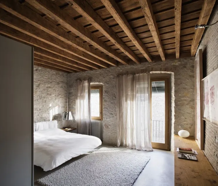 Historical stone house renovated with modern style  - Image 1