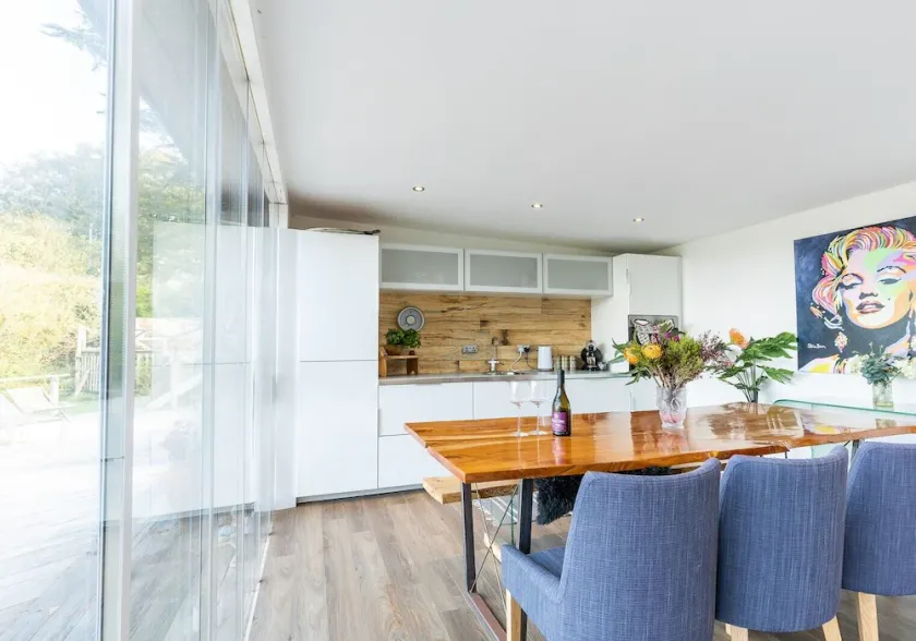 A glass-fronted riverside retreat with uninterrupted views over the Teifi - Image 1
