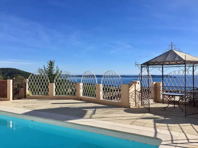 VILLA *** 4p MEERBLICK 180 ° CARQUEIRANNE Blick auf Porquerolle PISC. PRIVATE - Image 1