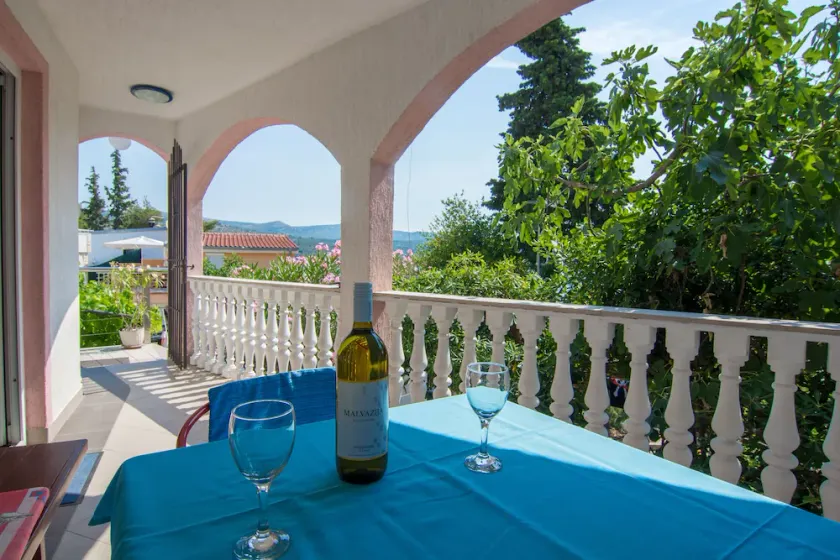 One bedroom apartment with terrace and sea view Rogoznica (A-4186-b) - Image 1