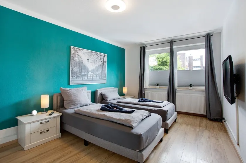Apartment \"Sanierte Ferienwohnung in der Stadt\" with Wi-Fi - Image 1