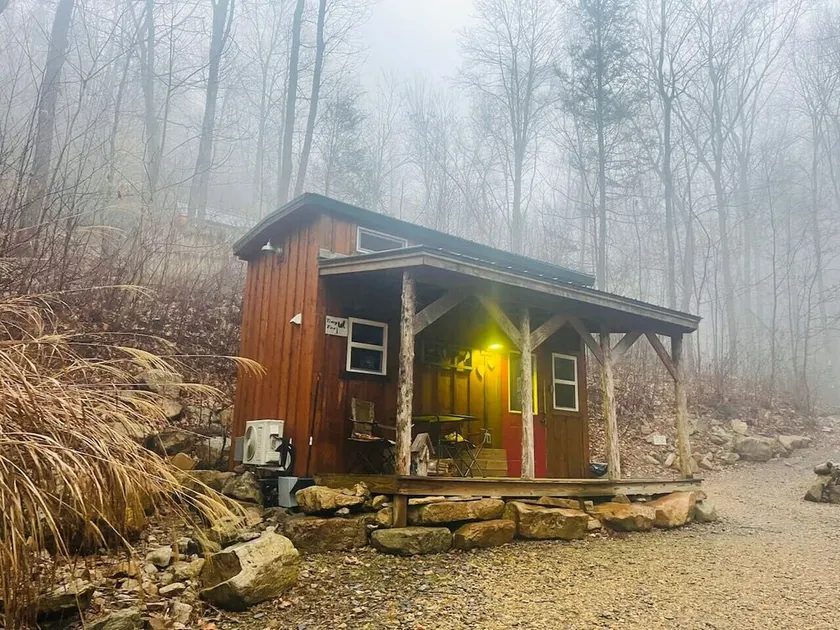 Tiny Fox Pond side Retreat with Forest Views - Image 1