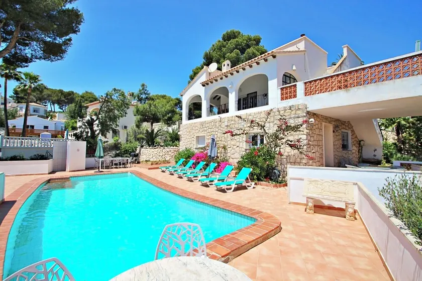 Dos Chicas - sea view villa with private pool in Moraira - Image 1