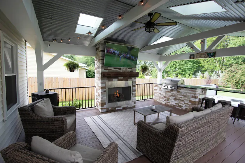 Oasis at Avalon Lakes - Hot Tub -  Gas Fire Pit -  Outdoor livingroom w/gas fire - Image 1