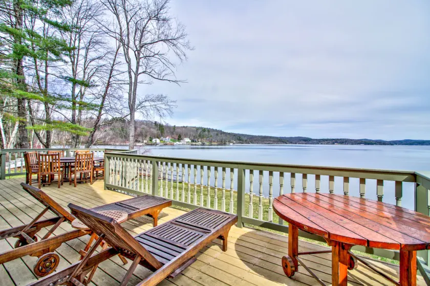 Totally remodeled year round LAKEFRONT home with stunning views of Lake Bomoseen - Image 1