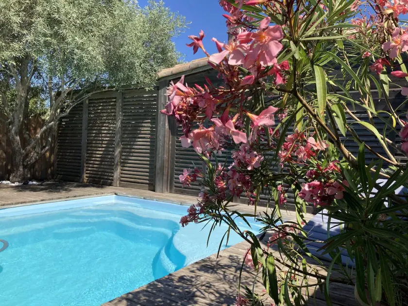 2 værelses hus med privat pool i et roligt område nær SEA og LA ROCHELLE - Image 1