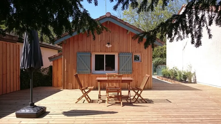 Ô'3 - Exterior wooden house - 150m from the Bassin beach - 50m from shops - 300m² from the garden - Image 1