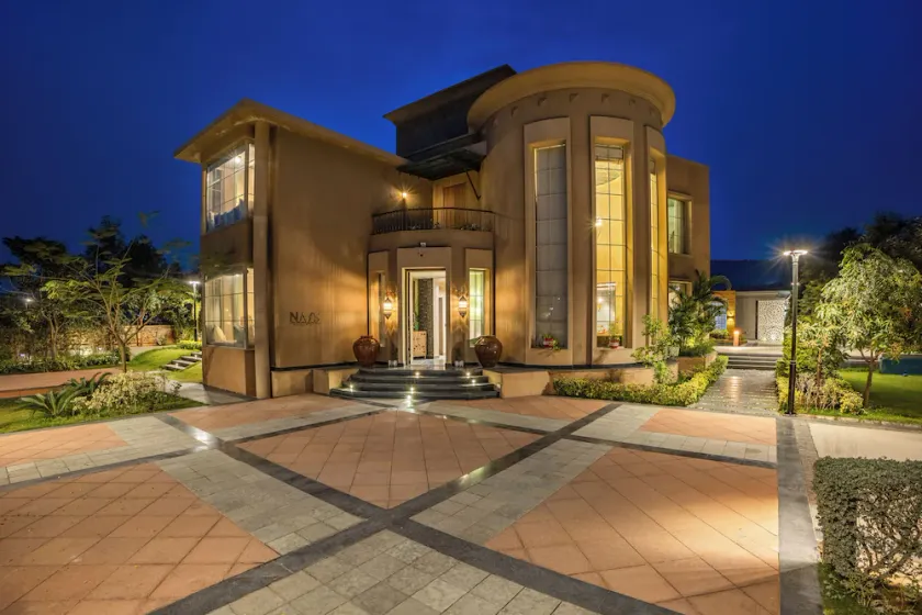 ELIVAAS Signature Noahs Ark 3 BHK Villa with Pvt Pool, Garden & Gazebo - Image 1