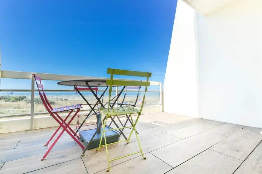 Magnifique appartement de 50 m2 - 1ch - en front de mer - Résidence des Dauphins - Image 1