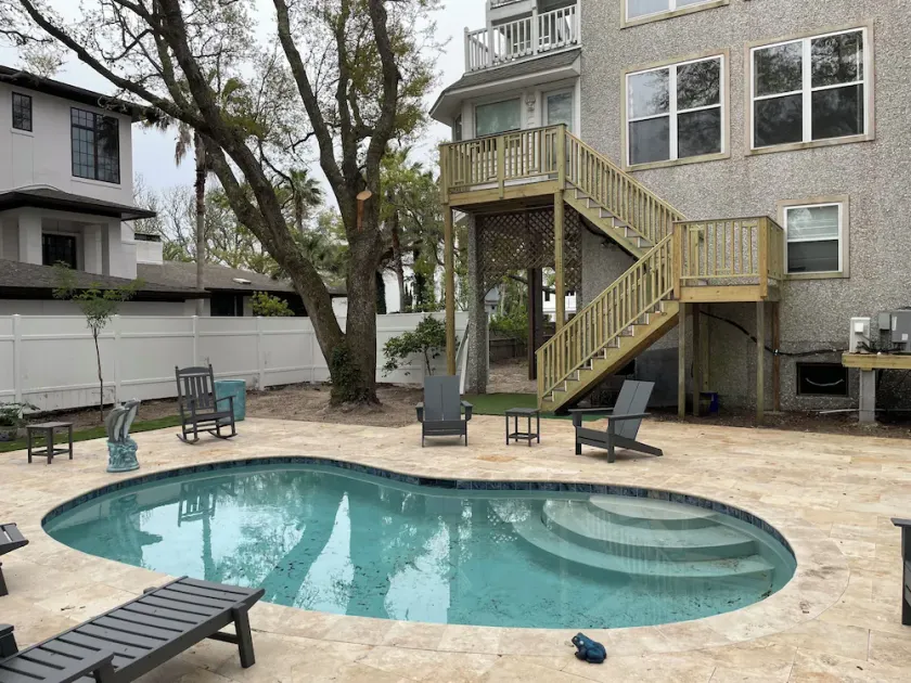 Steps from the beach with private pool Oceanview Home rooftop view 5BR Sleep 15 - Image 1