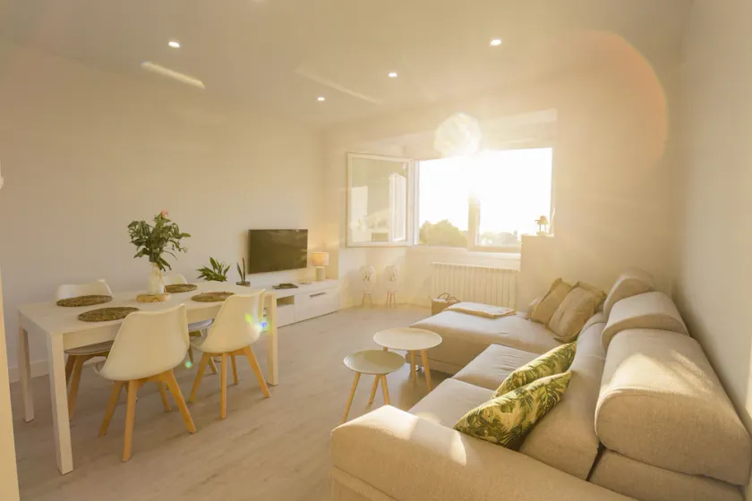 Balcony at Arousa - Upscale Getaway + Patio - Image 1