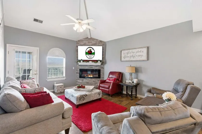 Golf Course Escape • 3BR Legacy Condo w/ Fireplace & Sunroom - Image 1