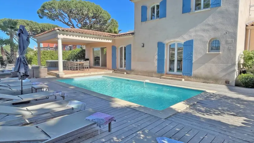 Villa for 8 people - Private pool - Jacuzzi - Air conditioning - WiFi - Sainte Maxime - Rated 4* - Image 1