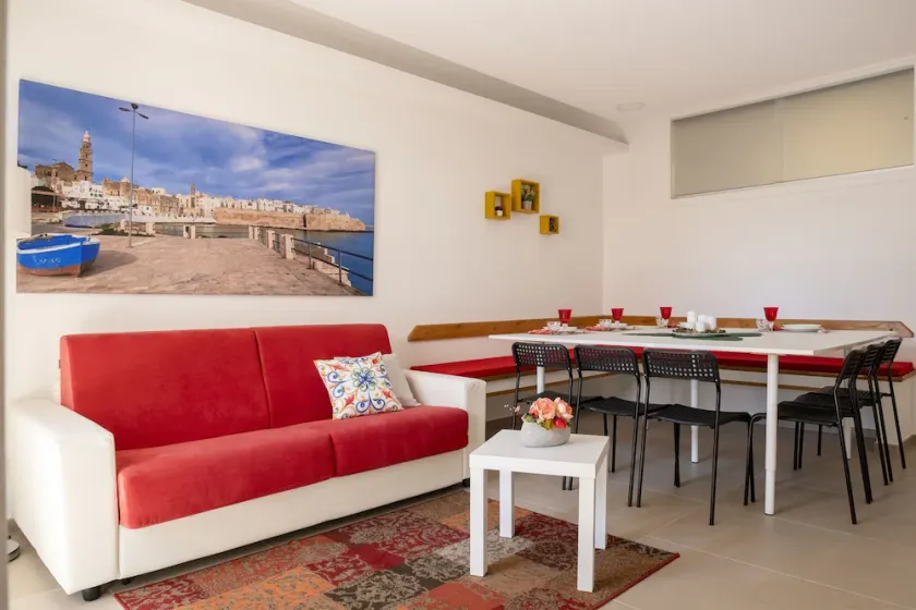Seaside Apartment in Monopoli for 5 people on village - Image 1