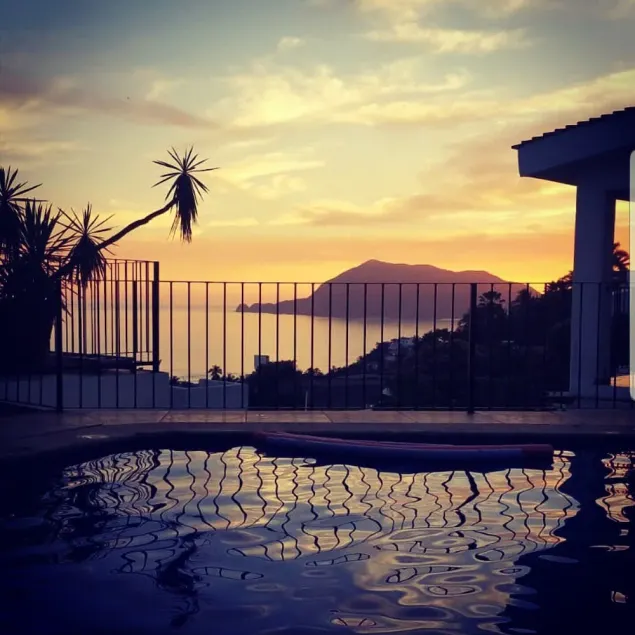 Casita Santiago Ocean View balcony and pool - Image 1