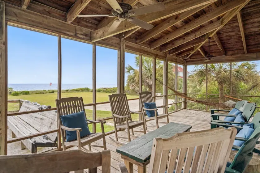 Spectacular Oceanfront Living With An Inviting Kitchen Perfect For Entertaining Kitchens Beach House 9 Bedroom Home by Peace Vacations - Image 1
