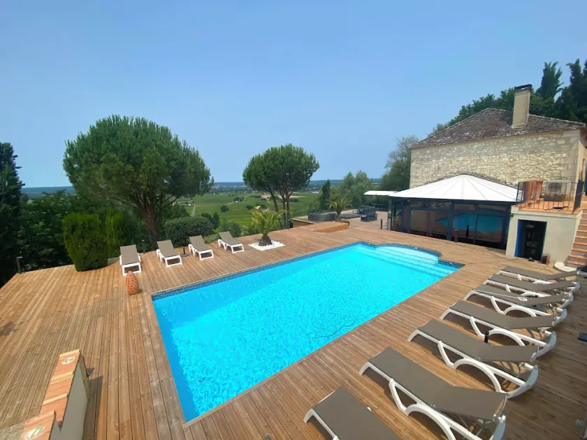 Villa Monbazillac, exceptional view, swimming pool, jacuzzi 10-12 pers - Image 1