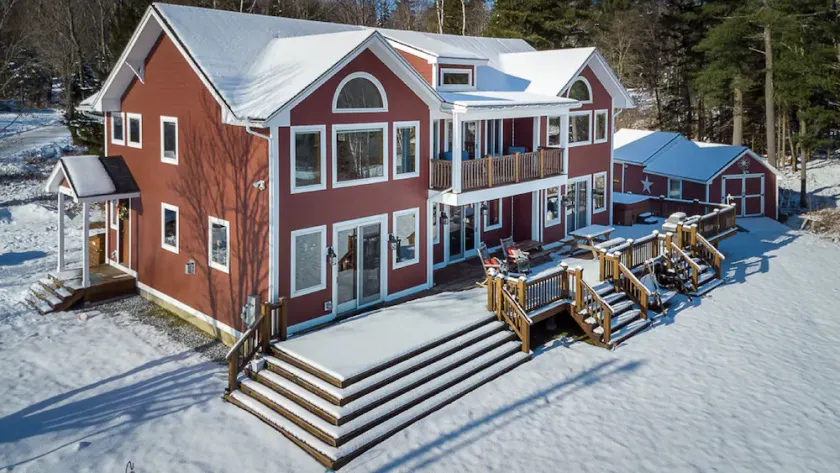 Ved siden af Mountain Top Inn - Tæt på Killington, en spektakulær udsigt over bjergene / søen - Image 1