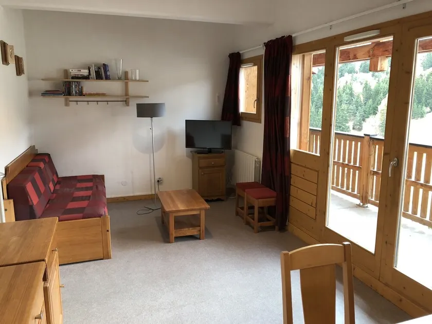 Große Wohnung für 8 Personen 58 m² Am Fuße der Piste - Südlage Blick auf die Piste - Image 1