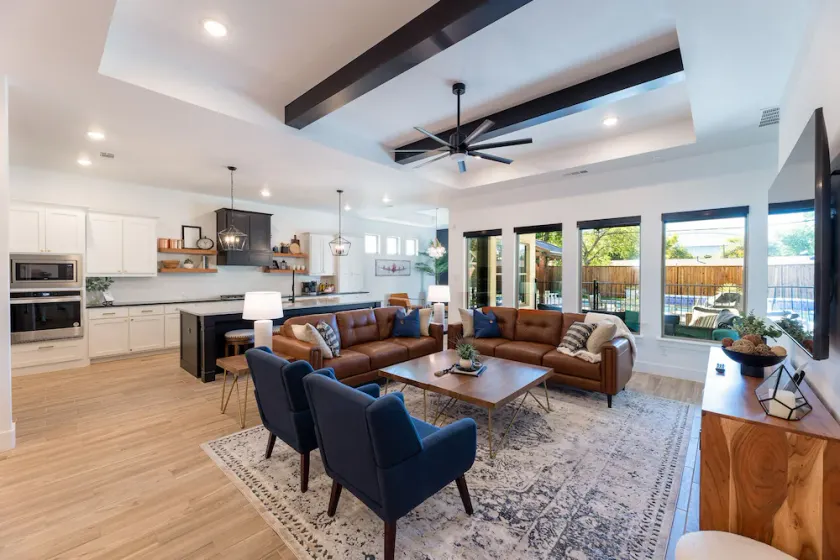 Entertainment District:  Resort Style Home Pool Spa Game Room Walk To Stadiums - Image 1