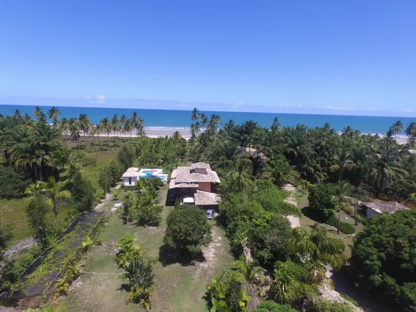 Beach House avec piscine, 04 suites,<br>km 25 Ilheus - Itacaré - Pied dans le sable ... - Image 1