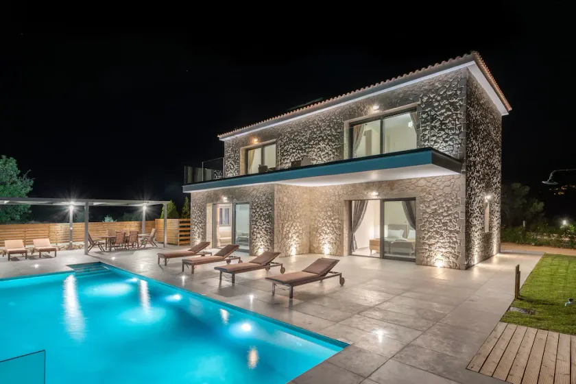 Etat neuf: Villas en pierre de Céphalonie - Villa Petros Kefalonica - Image 1