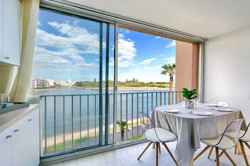 appart 4/6 pers sea view swimming pool air conditioning - Image 1