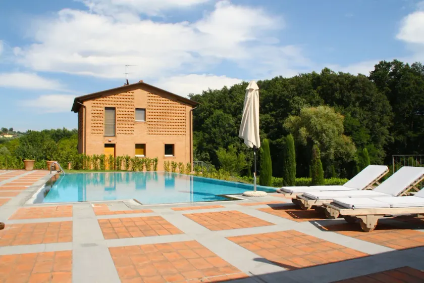 Ferienhaus mit privatem Pool,  W-LAN, TV, Innenhof, Haustiere erlaubt, Panoramablick, bei Lucca - Image 1