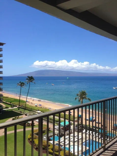 2 unités de retour de Oceanfront, Vues de l'île Lanai et la belle cour - Image 1