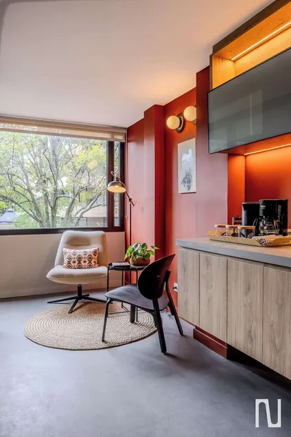 NOK 1BR Loft with Private stylish Balcony - Image 1