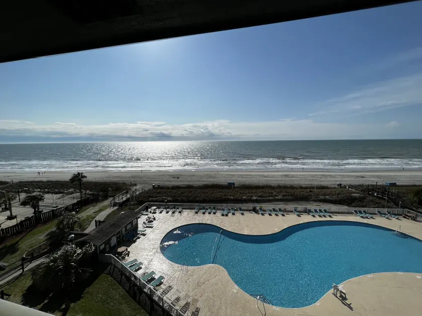 OCEANFRONT LUXURY GETAWAY-TOP FLOOR-POOL BELOW, GREAT RATES-WEEKS OPEN-BOOK NOW! - Image 1